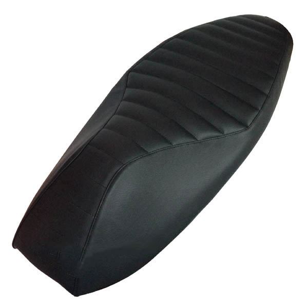 Honda PCX PADDED Scooter Seat Cover Black Faux Leather 2010-13